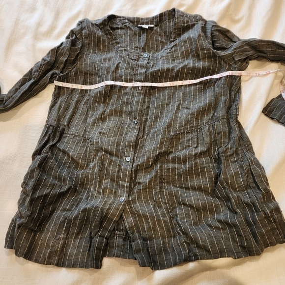 Pure J. JILL linen button down - Picture 7 of 8